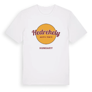 Hedrehely cirkel t-shirt – ekologisk bomull t-shirt från Pinshirt