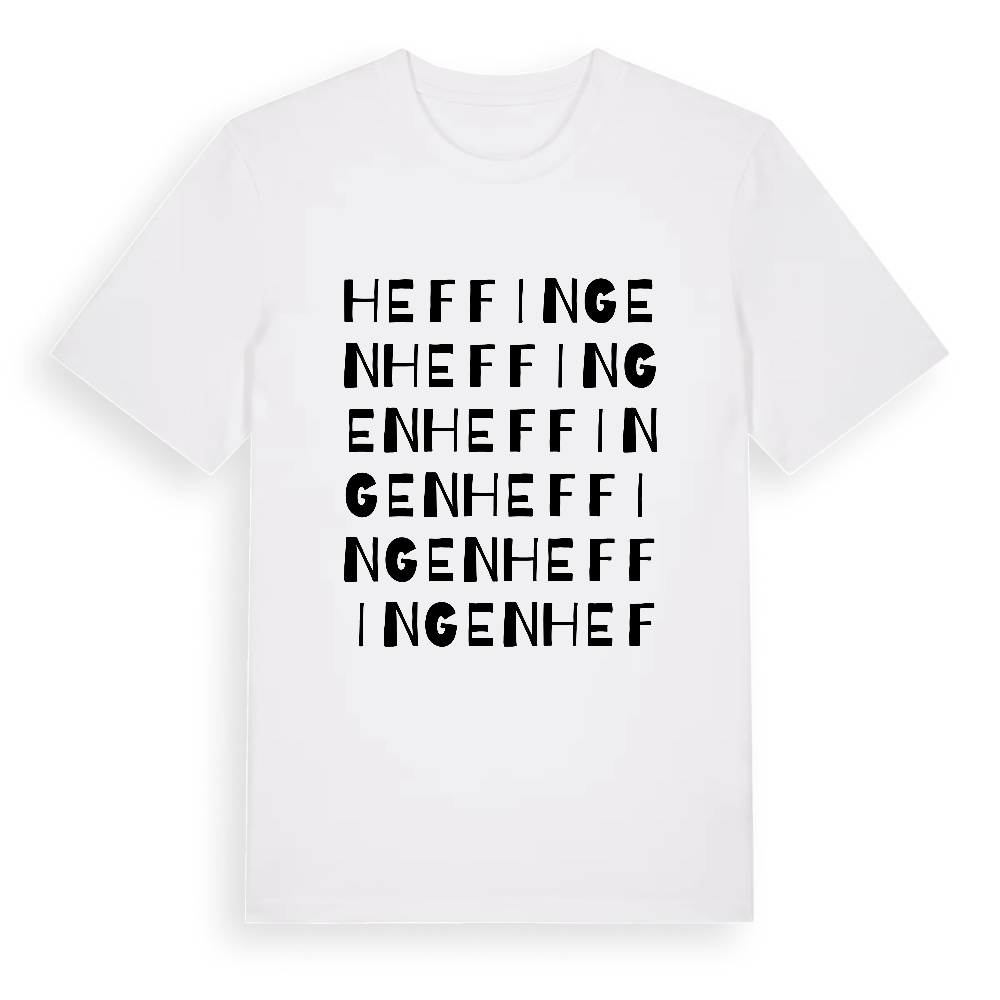 Heffingen ordlek t-shirt – White, i miljö