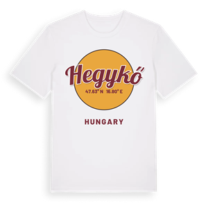 Hegykő cirkel t-shirt – ekologisk bomull t-shirt från Pinshirt