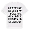 Hegyvidékek ordlek t-shirt