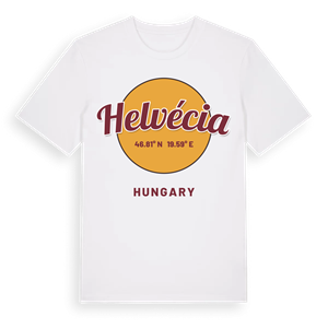 Helvécia cirkel t-shirt – ekologisk bomull t-shirt från Pinshirt