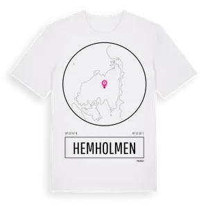 Hemholmen t-shirt – ekologisk bomull t-shirt från Pinshirt