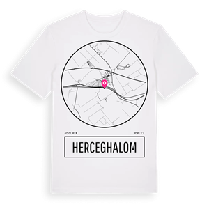 Herceghalom t-shirt – ekologisk bomull t-shirt från Pinshirt