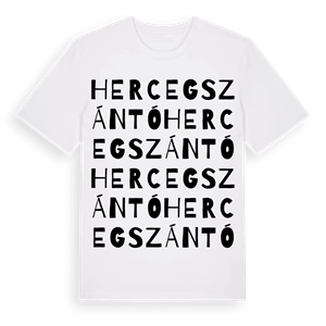 Hercegszántó ordlek t-shirt – ekologisk bomull t-shirt från Pinshirt