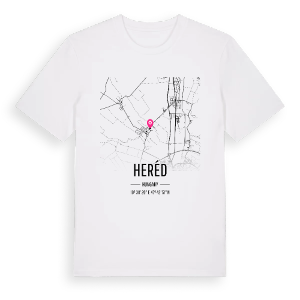 Heréd karta t-shirt – ekologisk bomull t-shirt från Pinshirt