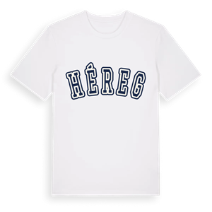 Héreg college t-shirt – ekologisk bomull t-shirt från Pinshirt
