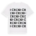 Héreg ordlek t-shirt