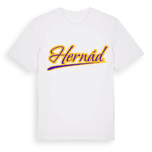 Hernád baseball t-shirt – ekologisk bomull t-shirt från Pinshirt