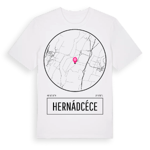 Hernádcéce t-shirt – ekologisk bomull t-shirt från Pinshirt