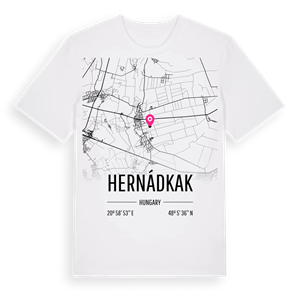Hernádkak karta t-shirt – ekologisk bomull t-shirt från Pinshirt