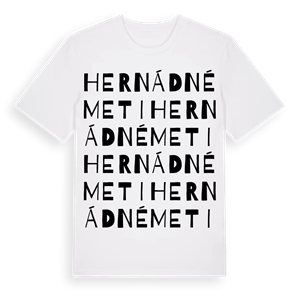 Hernádnémeti ordlek t-shirt – ekologisk bomull t-shirt från Pinshirt