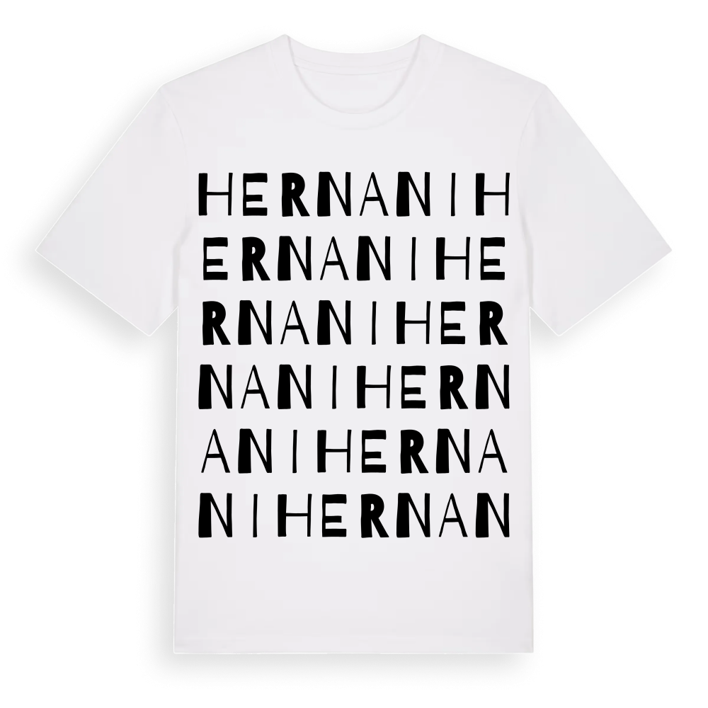 Hernani ordlek t-shirt – White, i miljö