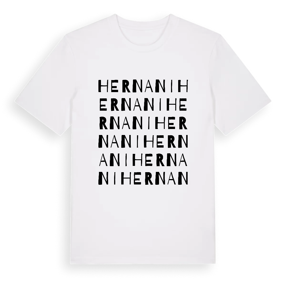 Hernani ordlek t-shirt – White, i miljö