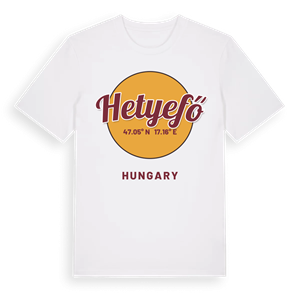 Hetyefő cirkel t-shirt – ekologisk bomull t-shirt från Pinshirt