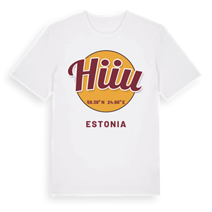 Hiiu cirkel t-shirt – ekologisk bomull t-shirt från Pinshirt