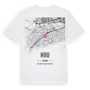 Hiiu karta t-shirt – ekologisk bomull t-shirt från Pinshirt