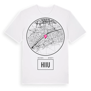Hiiu t-shirt – ekologisk bomull t-shirt från Pinshirt