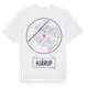 White t-shirt med Hjärup t-shirt