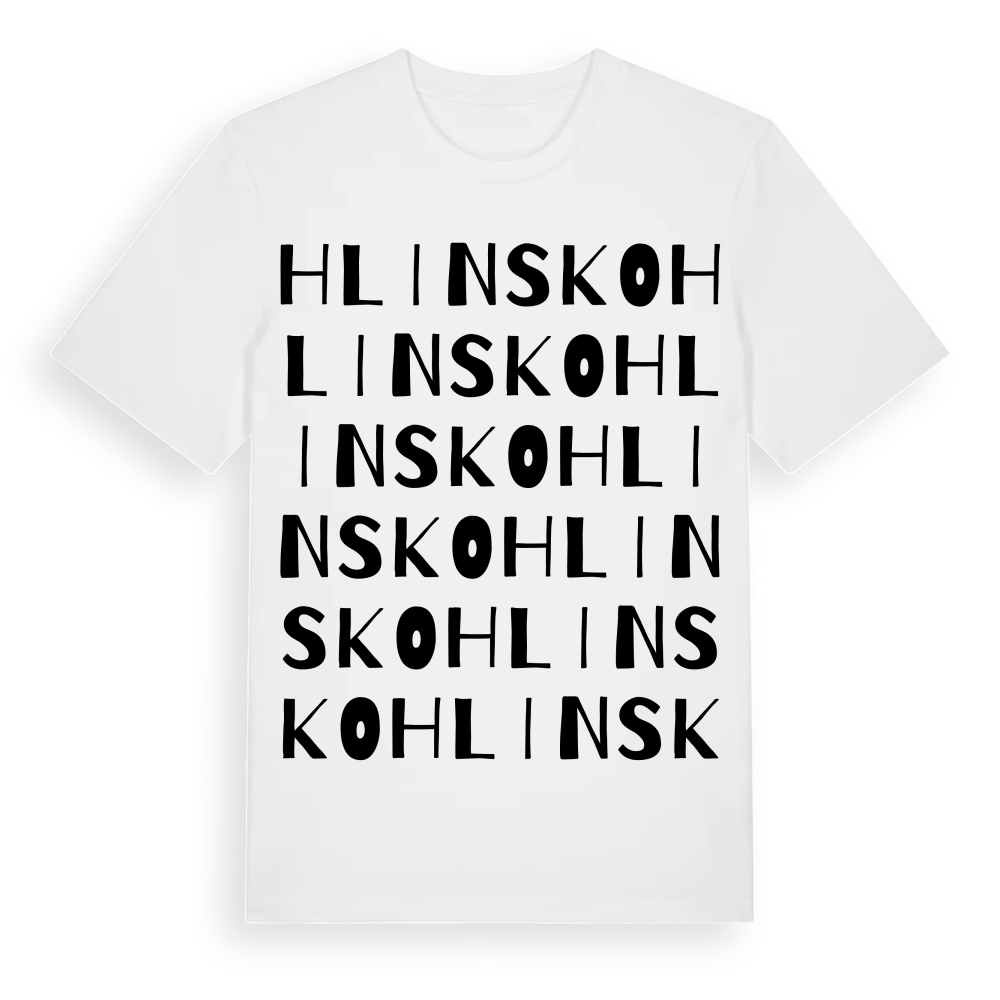 Hlinsko ordlek t-shirt – White, i miljö