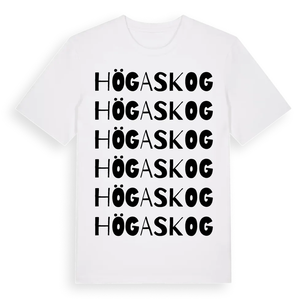 Högaskog ordlek t-shirt i miljö
