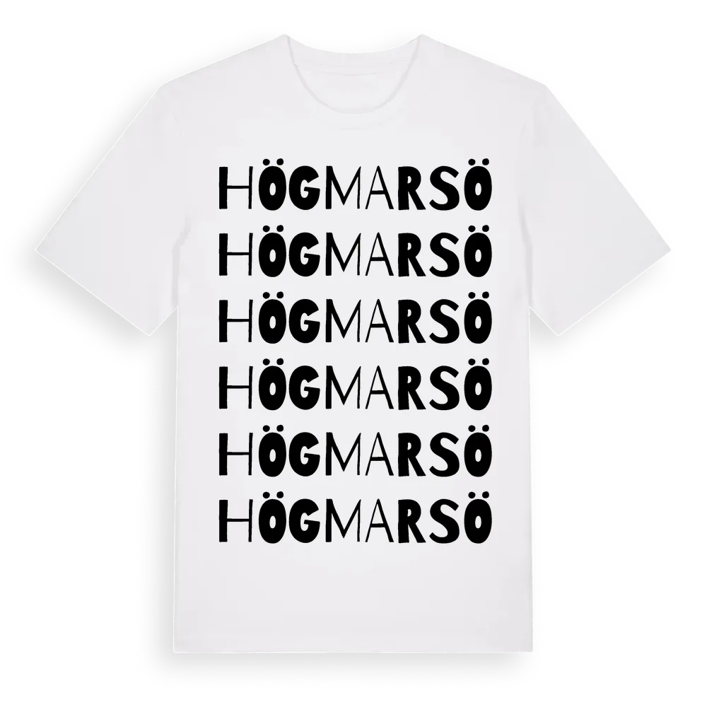 Högmarsö ordlek t-shirt i miljö