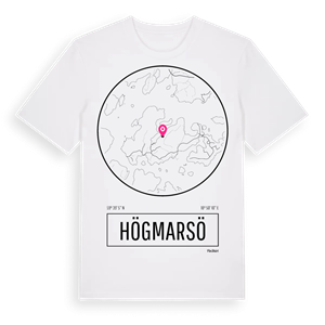 Högmarsö t-shirt – ekologisk bomull t-shirt från Pinshirt
