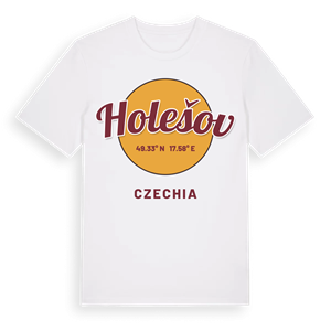 Holešov cirkel t-shirt – ekologisk bomull t-shirt från Pinshirt