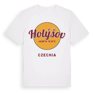 Holýšov cirkel t-shirt – ekologisk bomull t-shirt från Pinshirt