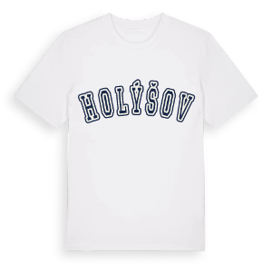 Holýšov college t-shirt – ekologisk bomull t-shirt från Pinshirt