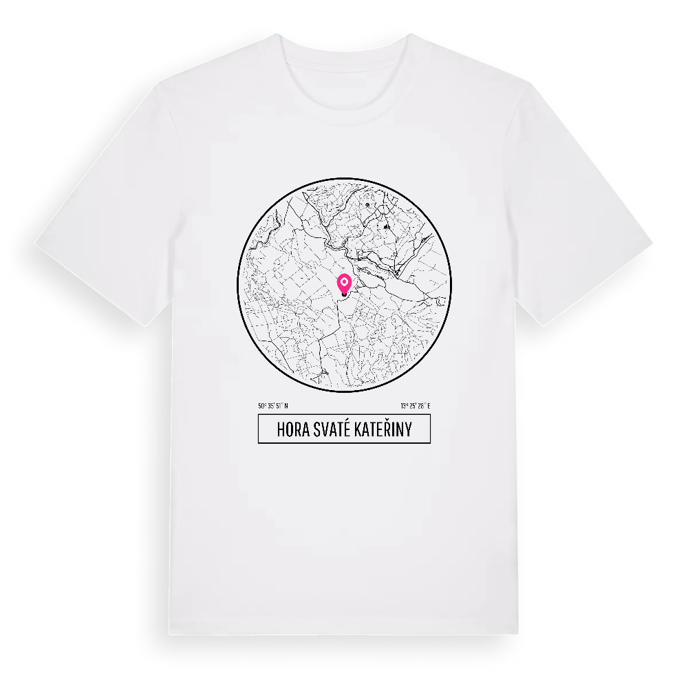 Hora Svaté Kateřiny t-shirt – White, i miljö