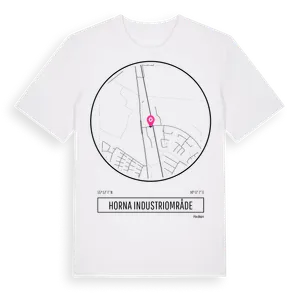 Horna Industriområde t-shirt – ekologisk bomull t-shirt från Pinshirt