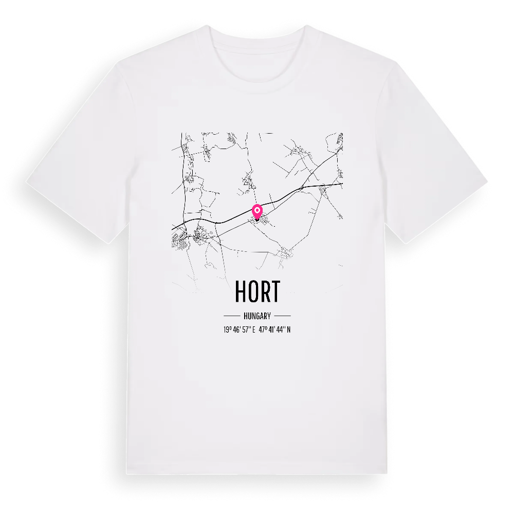 Hort karta t-shirt – White, i miljö