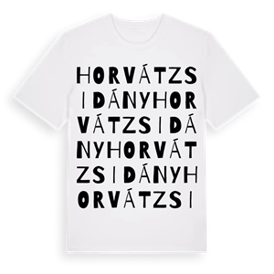 Horvátzsidány ordlek t-shirt – ekologisk bomull t-shirt från Pinshirt