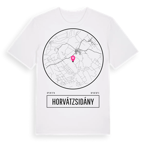 Horvátzsidány t-shirt – ekologisk bomull t-shirt från Pinshirt