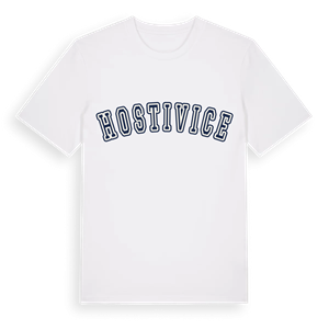 Hostivice college t-shirt – ekologisk bomull t-shirt från Pinshirt