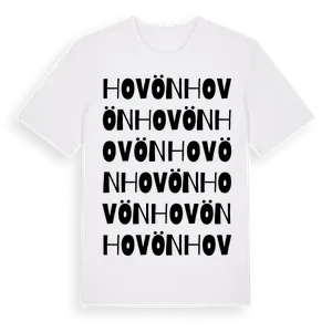 Hovön ordlek t-shirt – ekologisk bomull t-shirt från Pinshirt