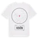 White t-shirt med Hovön t-shirt