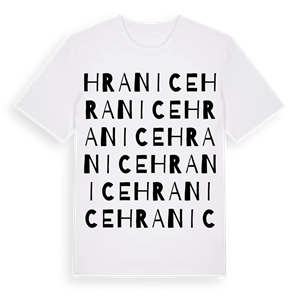Hranice ordlek t-shirt – ekologisk bomull t-shirt från Pinshirt