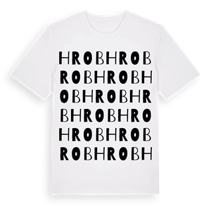 Hrob ordlek t-shirt – ekologisk bomull t-shirt från Pinshirt