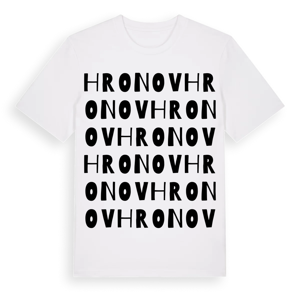 Hronov ordlek t-shirt – White, i miljö