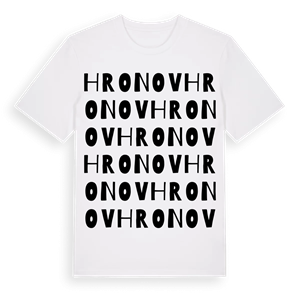 Hronov ordlek t-shirt – ekologisk bomull t-shirt från Pinshirt