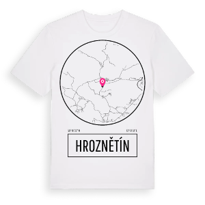 Hroznětín t-shirt – ekologisk bomull t-shirt från Pinshirt