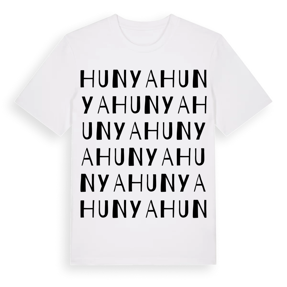 Hunya ordlek t-shirt – White, i miljö