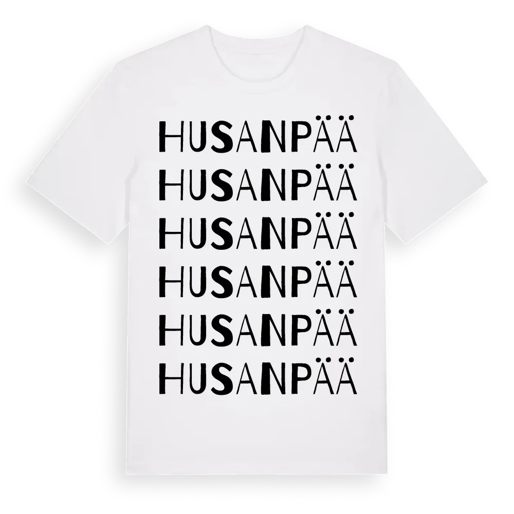 Husanpää ordlek t-shirt i miljö