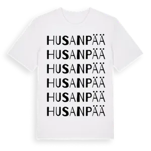 Husanpää ordlek t-shirt – ekologisk bomull t-shirt från Pinshirt