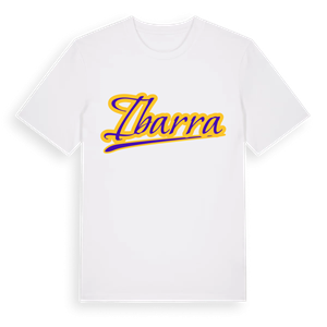 Ibarra baseball t-shirt – ekologisk bomull t-shirt från Pinshirt