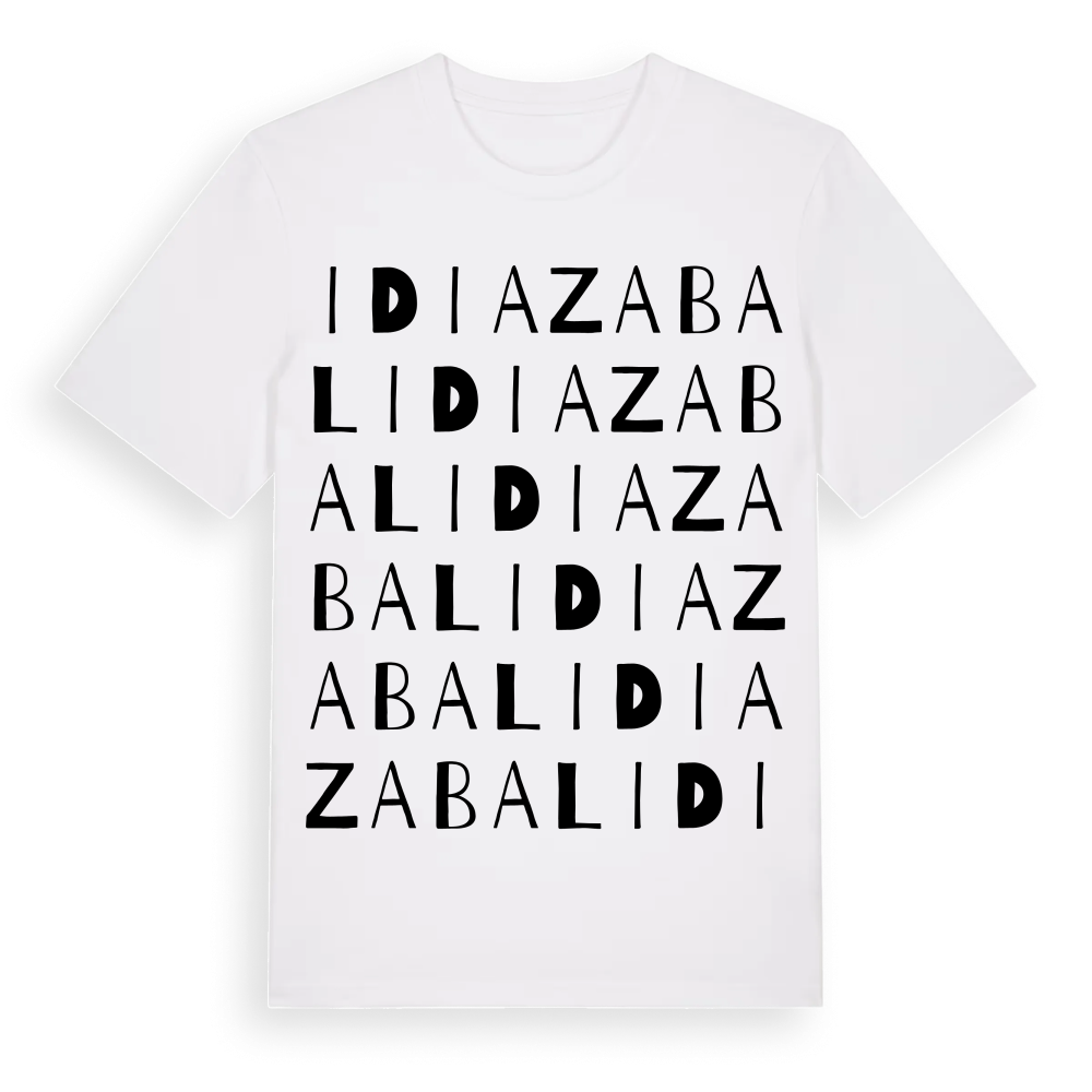 Idiazabal ordlek t-shirt – White, i miljö