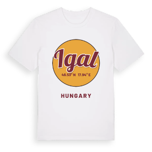 Igal cirkel t-shirt – ekologisk bomull t-shirt från Pinshirt