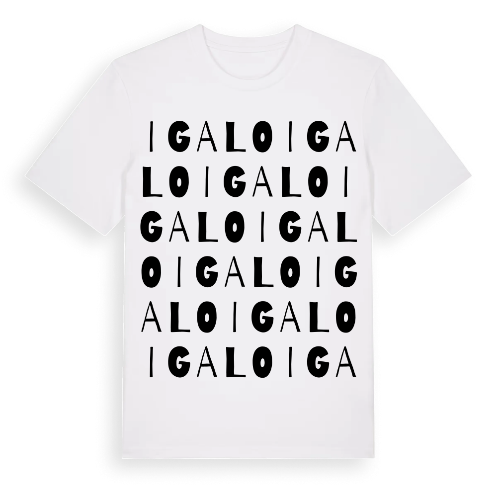 Igalo ordlek t-shirt – White, i miljö