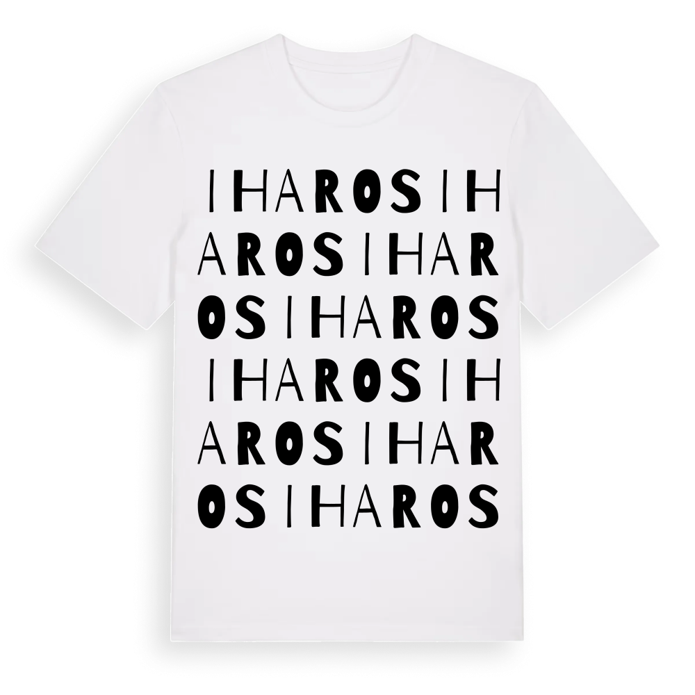 Iharos ordlek t-shirt – White, i miljö